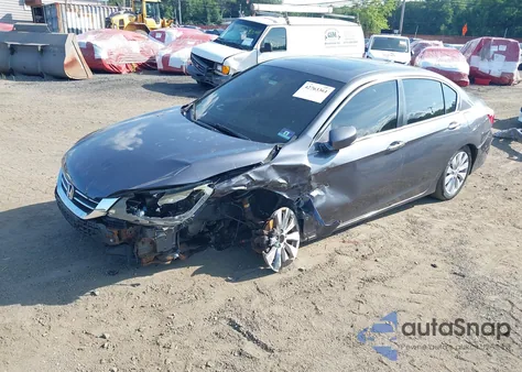 2013 Honda Accord Ex-L z USA, uszkodzony, nr VIN 1HGCR2F85DA256454